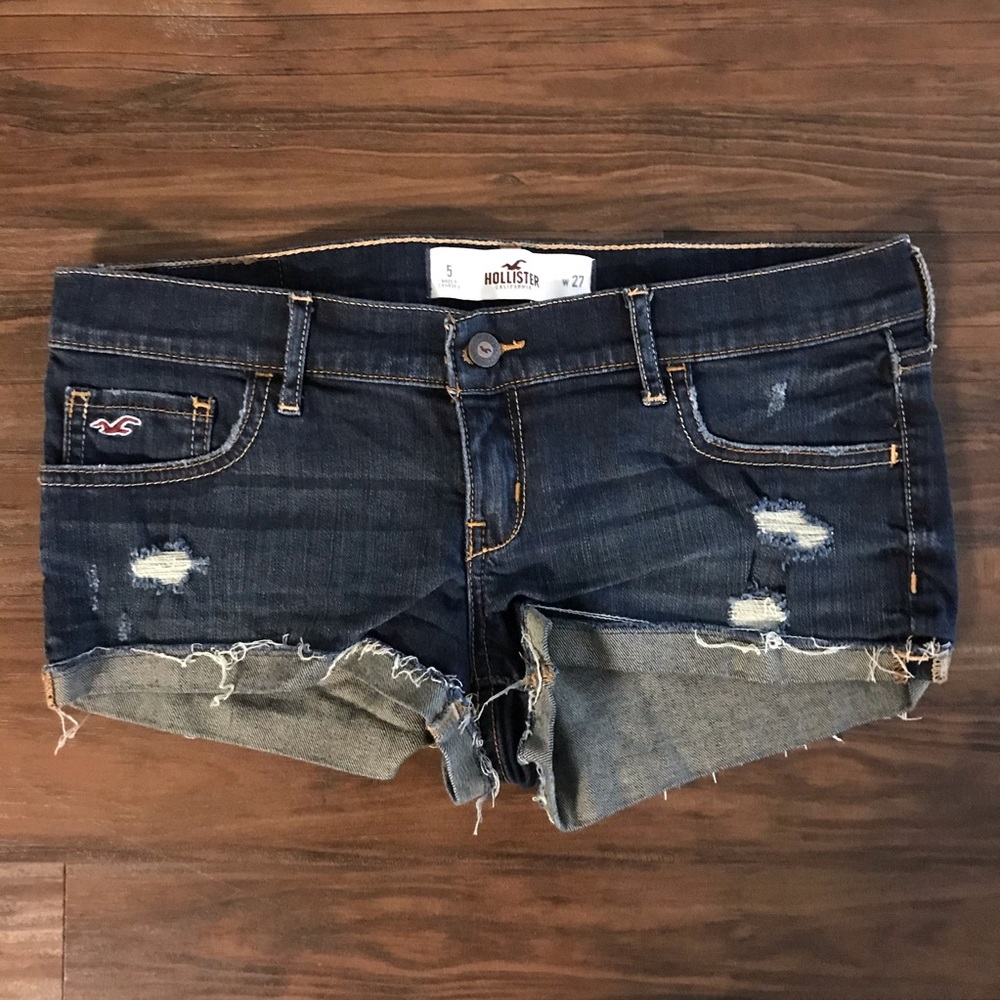 Hollister denim shorts